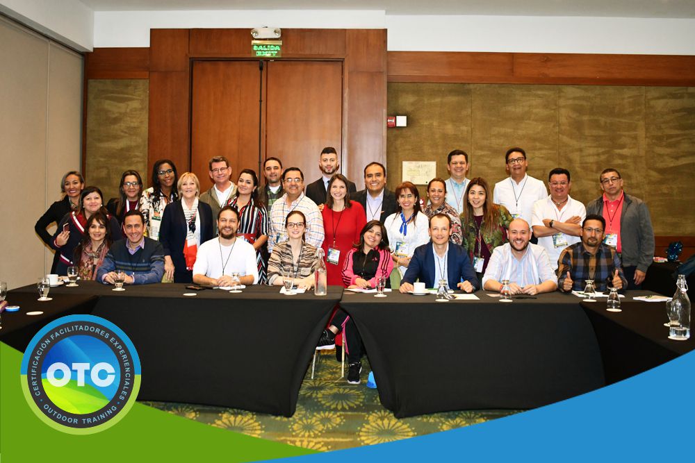 Certificación LATAM OTC, desarrollo de habilidades de facilitación vivencial en Aprendizaje Experiencial Colombia.